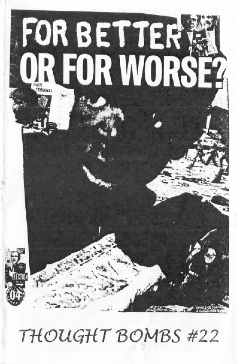 Thought Bombs 22 - Anthony Rayson - South Chicago Anarchist Black Cross
